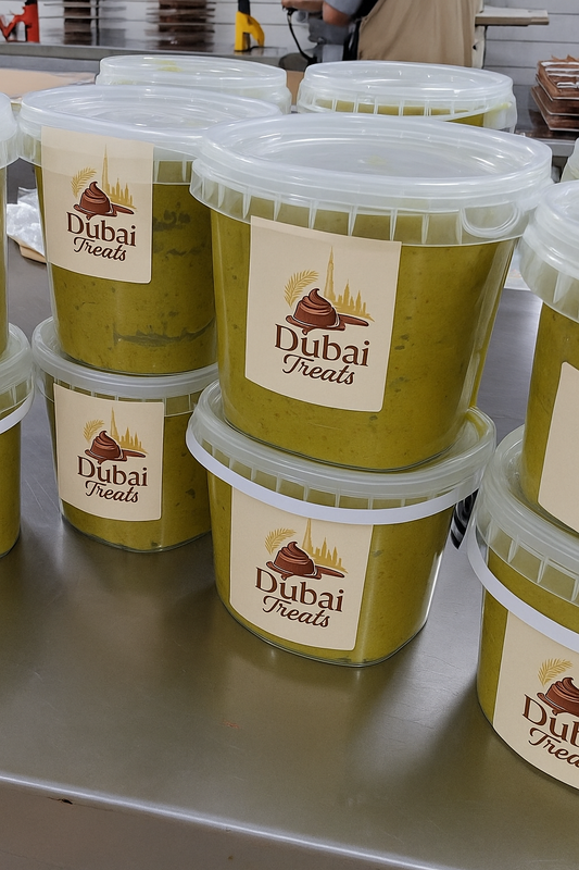 1 Kg Dubai Chocolate Pistachio Filling with Kunafeh